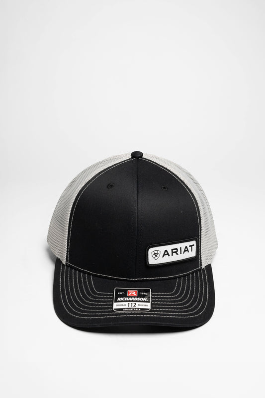 Seitenansicht Ariat LOGO TRUCKER CAP Unisex Schwarz