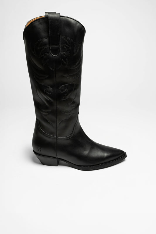 Seitenansicht FB Fashion Boots ARI Damen Schwarz