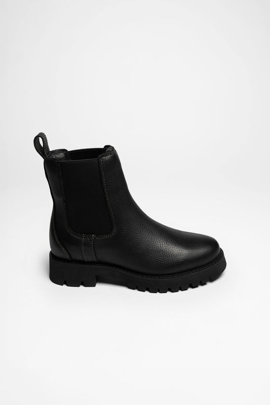 Seitenansicht Ariat WEXFORD LUG MID WATERPROOF Damen Schwarz