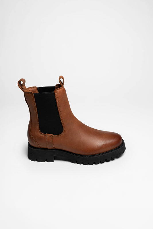 Seitenansicht Ariat WEXFORD LUG MID WATERPROOF Damen Braun