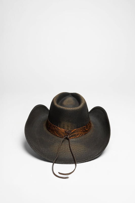 Seitenansicht Dallas Hats THE EAGLE 3 Unisex Schwarz