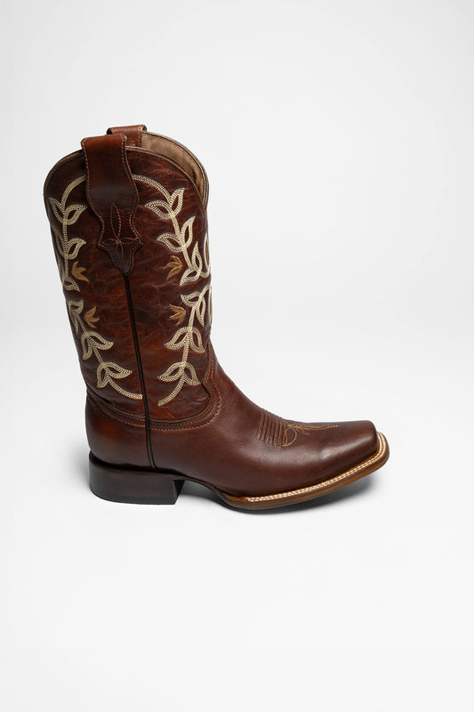 Seitenansicht Corral Boots L2000 Damen Braun