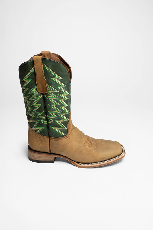 Seitenansicht Corral Boots L5978 Herren Braun Grün