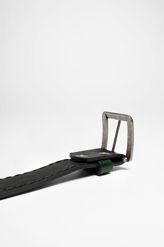 Seitenansicht Boot Company MADRID IGUANA Unisex Schwarz Grün