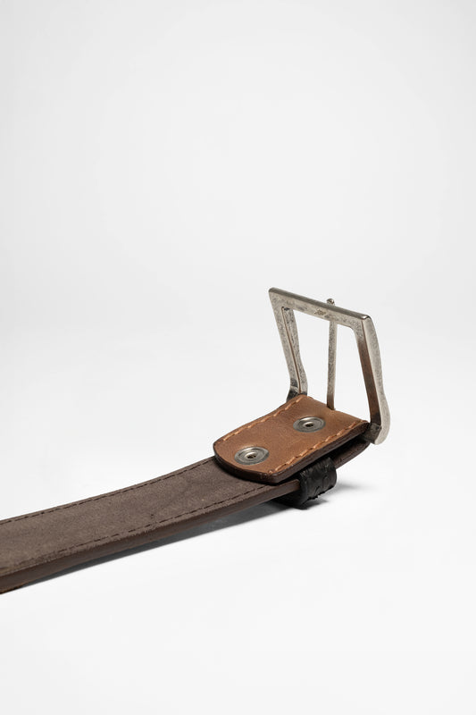 Seitenansicht Boot Company VALENCIA PITON Unisex Braun Schwarz