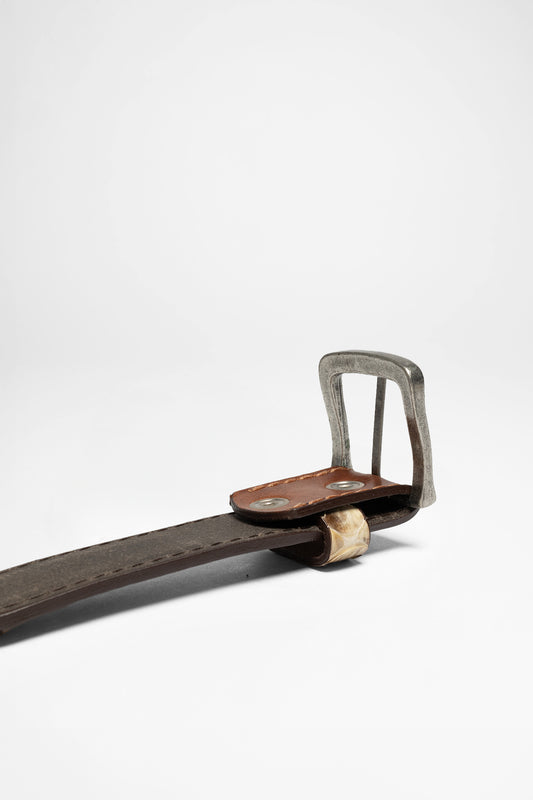 Seitenansicht Boot Company ALICANTE PITON Unisex Braun Beige