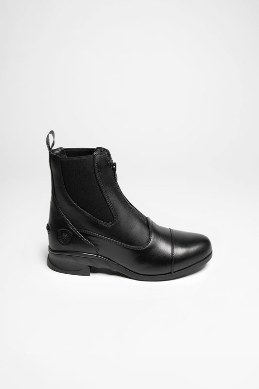 Seitenansicht Ariat HERITAGE ZIP PADDOCK Damen Schwarz