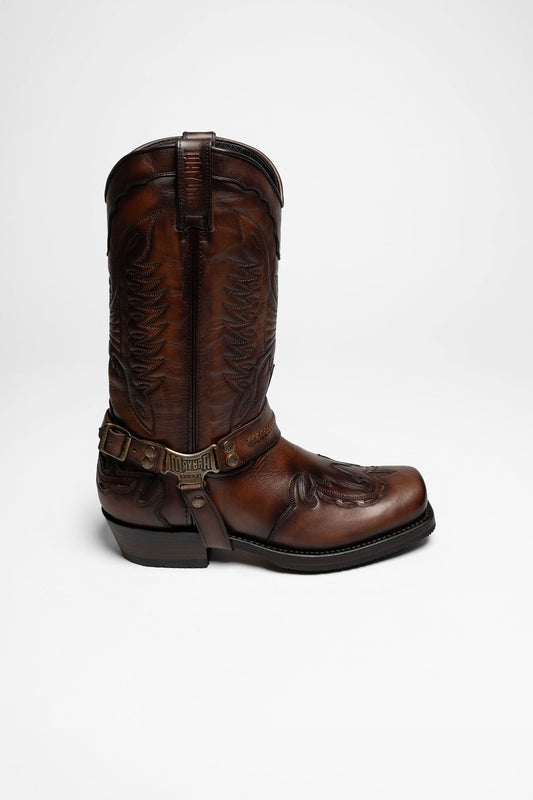 Seitenansicht Mayura Boots 2471 INDIAN Herren Braun