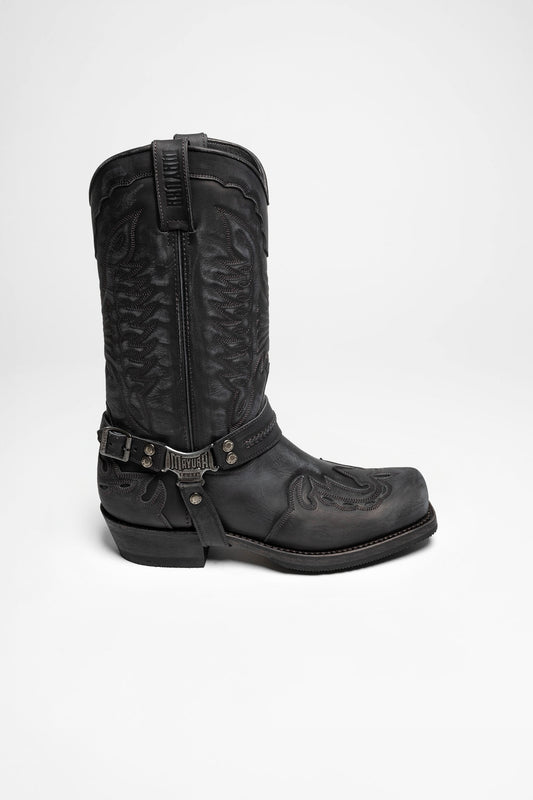 Seitenansicht Mayura Boots 2471 INDIAN Herren Schwarz