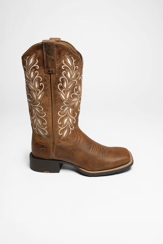 Seitenansicht Ariat ROUND UP HOLLY Damen Braun