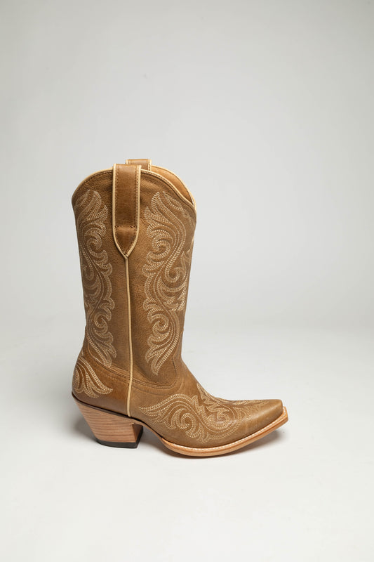 Seitenansicht Ariat AMORA X TOE Damen Braun