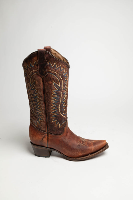 Seitenansicht Corral Boots L8000 Damen Braun