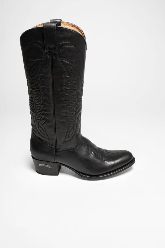 Seitenansicht Sendra 7082 DEBORA Damen Schwarz
