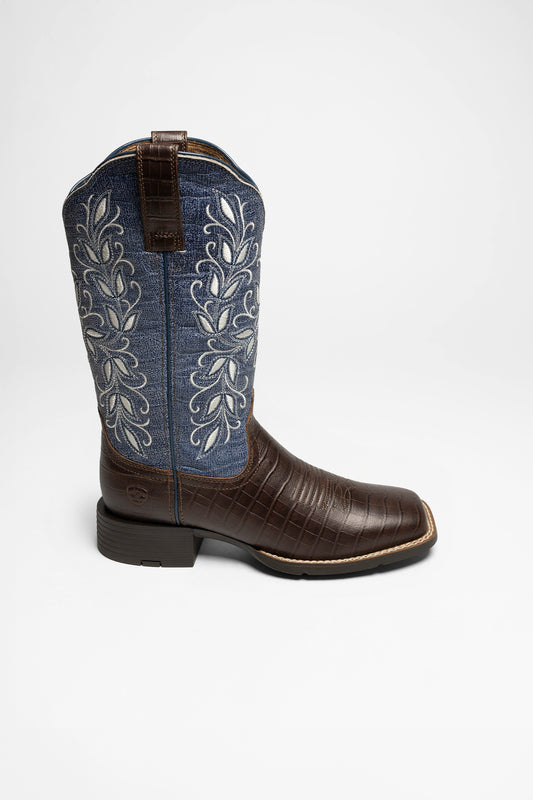 Seitenansicht Ariat ROUND UP HOLLY Damen Braun