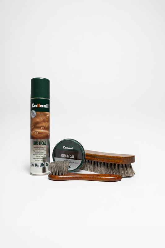 Seitenansicht Collonil Care set RUSTICAL