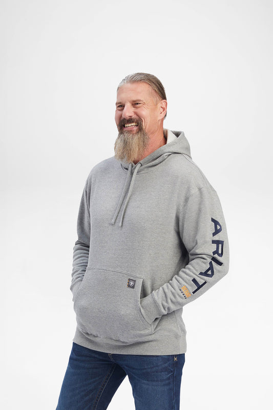 Ariat REBAR GRAPHIC Herren Grau