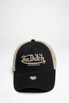 TRUCKER NEWARK Unisex Dunkelgrau Beige Thumbnail