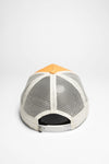 TRUCKER BOSTON Peaked Cap Orange White Thumbnail