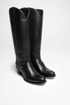 17384 DEBORA-NL Women's Black Leather Boots Thumbnail