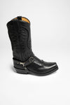 3434 58 SAM Unisex Cowboy Boots Black Thumbnail