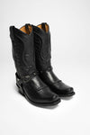 3434 58 SAM Unisex Cowboy Boots Black Thumbnail