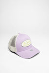 TRUCKER BOSTON Peaked Cap Purple White Thumbnail