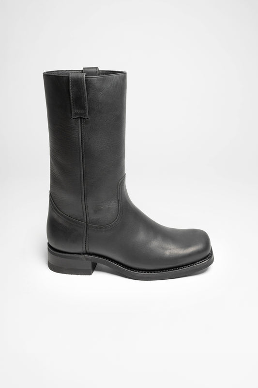 Seitenansicht FB Fashion Boots LOU GOMA leather boots black - rubber sole