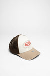 TRUCKER BOSTON Unisex Weiß Braun Thumbnail