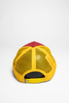 TRUCKER BOSTON Peaked Cap Red Yellow Thumbnail