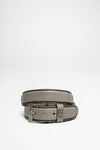 FG3005 Grey Leather Belt Thumbnail