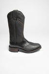 8048 RETRO Men's Western Riding Boots Black Thumbnail