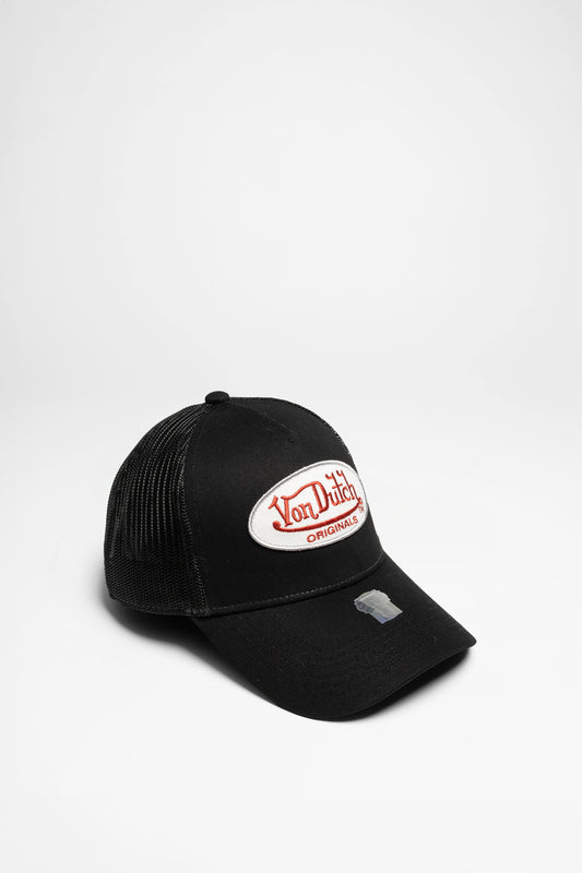 Von Dutch TRUCKER BOSTON Unisex Schwarz Rot