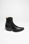 BU1008 MB FIVE Black western ankle boot Thumbnail