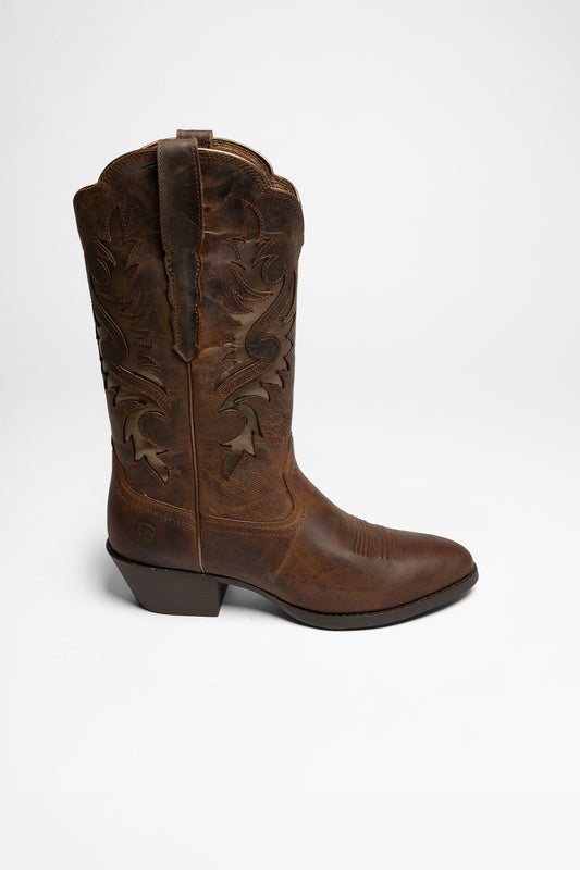 Seitenansicht Ariat HERITAGE R TOE RETRO Damen Braun