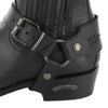 6445 58 SETA Unisex Bikerstiefelette Schwarz Thumbnail