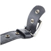 7606 Black Leather Belt Thumbnail