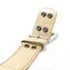 8563 Exotic Beige Leather Belt - Cobra Natural Thumbnail