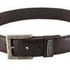 8680 Brown Exotic Leather Belt Thumbnail