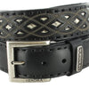 8680 Black Leather Belt - Exotic Thumbnail