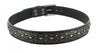 8680 Black Leather Belt - Exotic Thumbnail