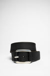 VV019-790 Black Leather Belt Thumbnail