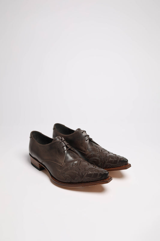 Sendra 7650 CUERVO URIATE Braun Westernschuh