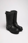 9852 STEEL Black Engineer Boots - Steel Toe &amp; Thinsulate Insulation Thumbnail