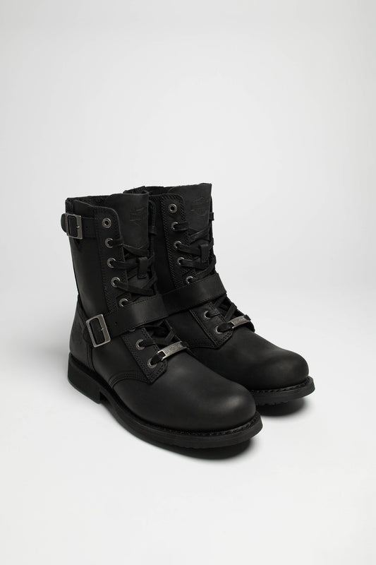 D95264 RANGER Schwarz Herren Schnürstiefel