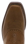 11598 MUSTI Damen Braun Westernreitstiefel Thumbnail