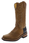 11598 MUSTI Damen Braun Westernreitstiefel Thumbnail