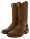 11598 MUSTI Damen Braun Westernreitstiefel Thumbnail