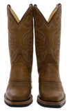 11598 MUSTI Damen Braun Westernreitstiefel Thumbnail