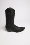 BU1005 MB FIVE Black Western Boots - Rubber Sole Thumbnail