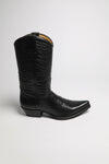 BU1006 MB FIVE Black Western Boots - Rubber Sole Thumbnail